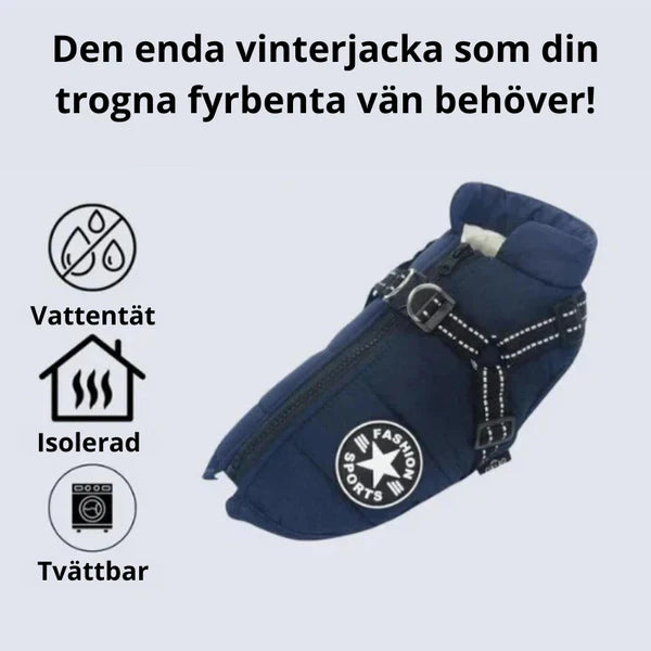 Pälsvärmaren™ | Vattentät Vinterjacka med Sele